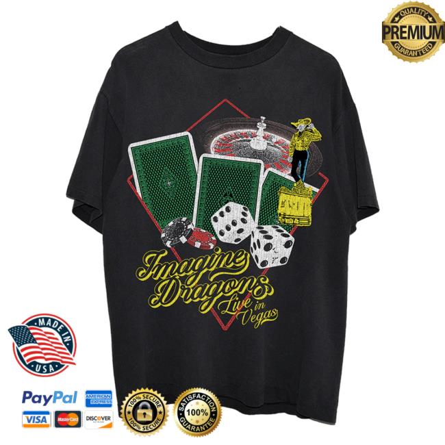 Official Imagine Dragons Apparel Store Merch Imagine Dragons Live In Las Vegas Casino Shirts Imagine Dragons Shop