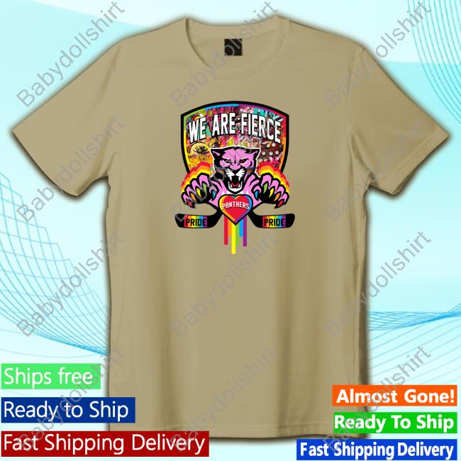 Fla Team Shop Florida Panthers Pride Tee