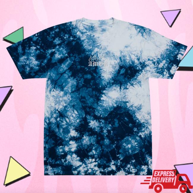 Yujin Clothing Amor Tie Dye Shirt New Navy / White Tie-Dye