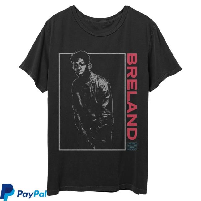 Official Breland Stencil Photo Attractive Shirt