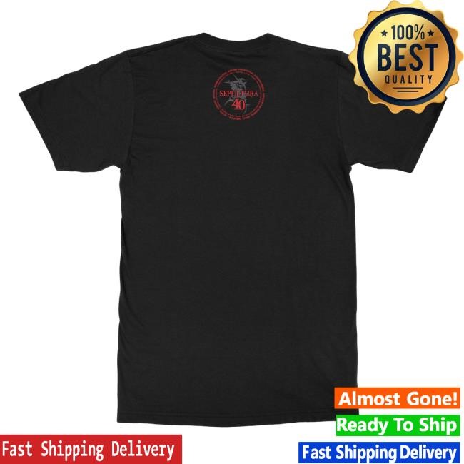 Sepultura Indian Short Sleeve Tee Sepultura 40th Anniversary Merch