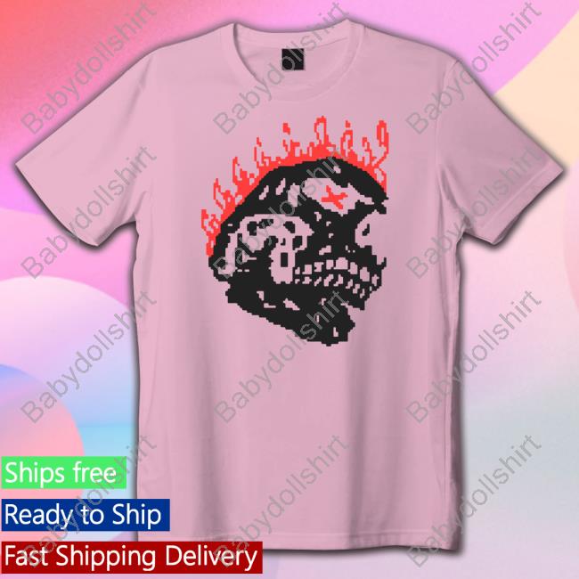 Hangover Gang Fire Skull Shirt
