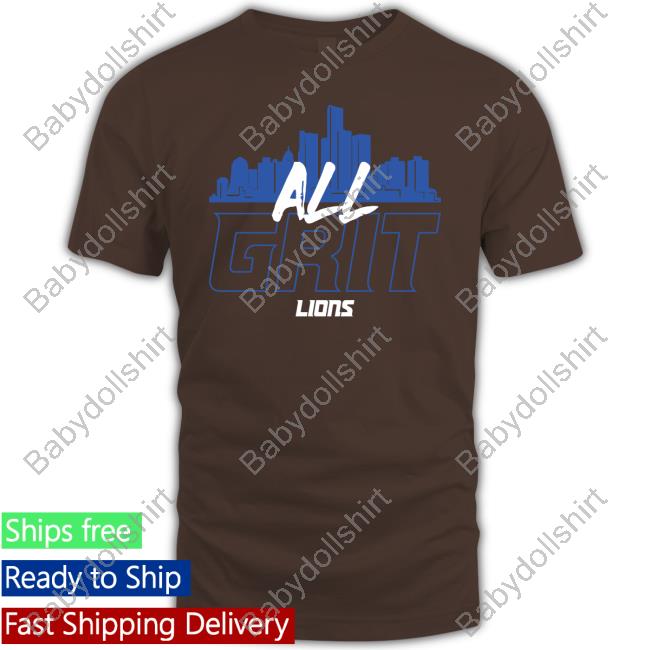 John Harbaugh All Grit Lions New Tee Underdog Philadelphia Classic Shirt