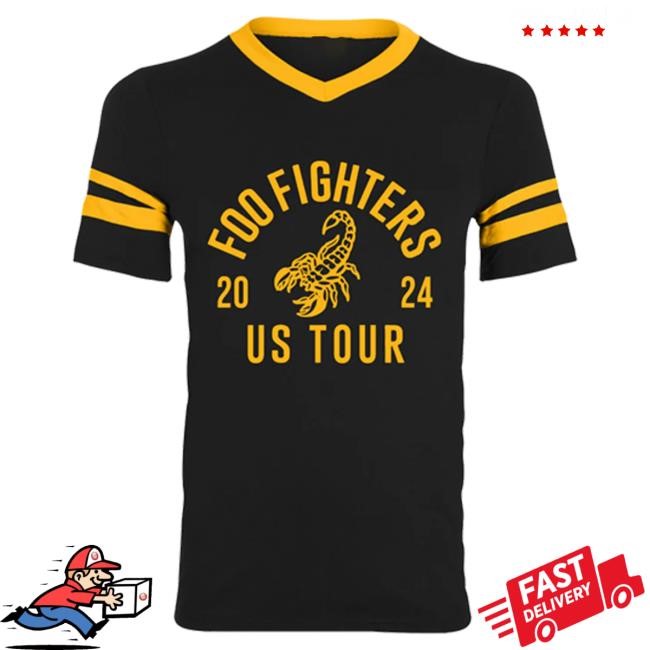 Official Foo Fighters Merch 2024 Tour Foo Fighters 2024 Us Tour Tee - Smear T-Shirts