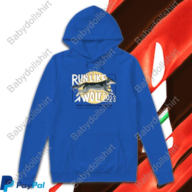 Official Run Like A Wolf 2023 Shirt