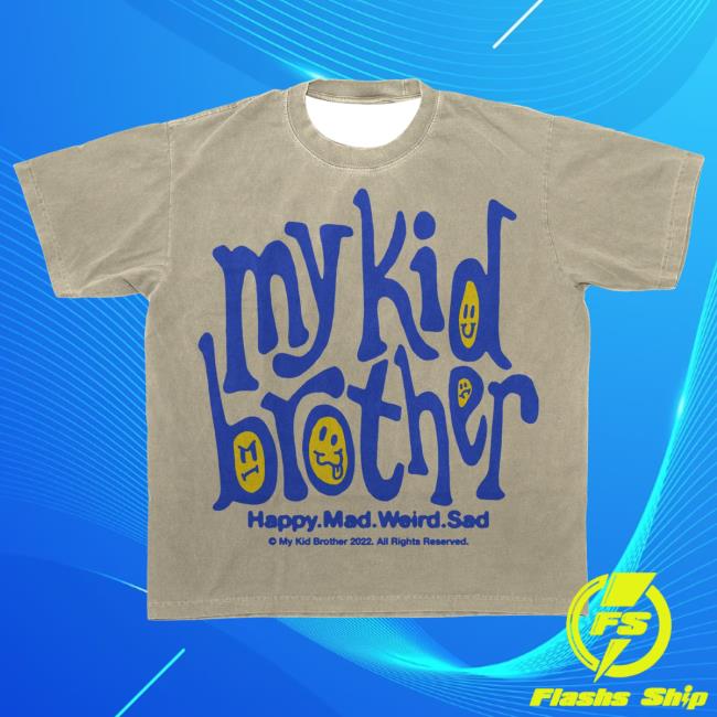 My Kid Brother "Logo Faces" Shirt