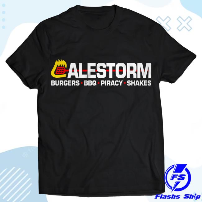 Official Alestorm Merch Store 'BBQ' T Shirt Alestorm Clothing