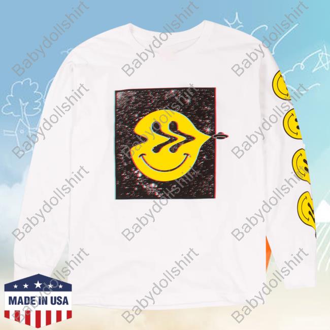 Official Elvis The Alien Ayylien Clothing Distorted Smiley Sweaters