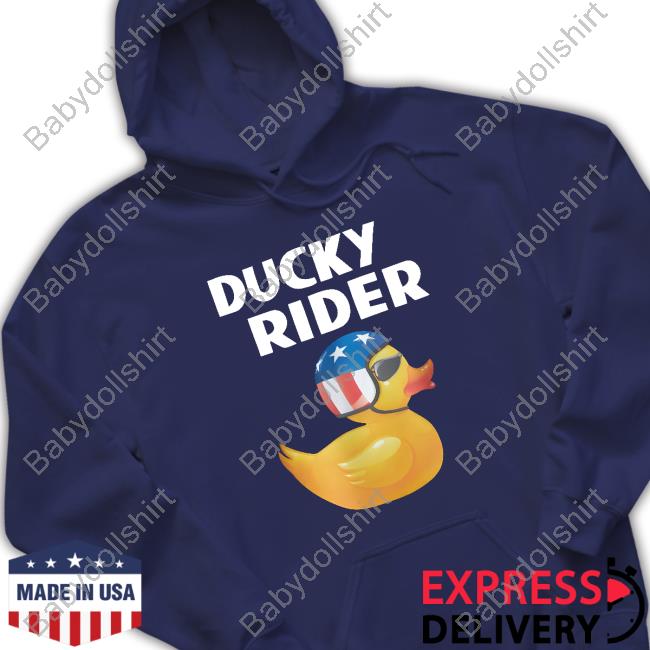 Ducky Rider Shirts MC2 Saint Barth Ducky Rider Hoodie
