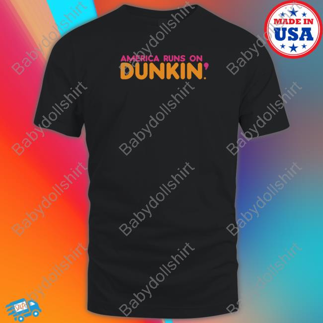 Official America Runs On Dunkin Hoodie