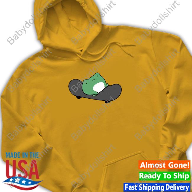 Official Skateboard Frog Hoodie
