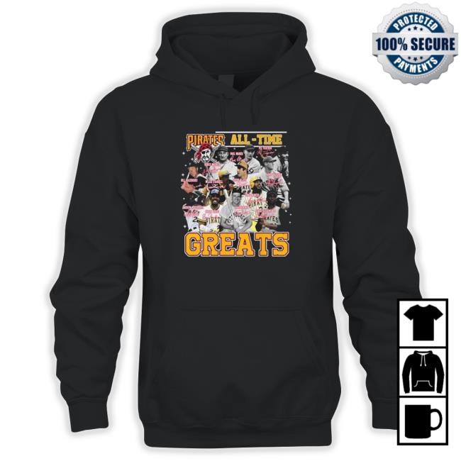 Pittsburgh Pirates All-Time Greats Signatures Vintage T-Shirt