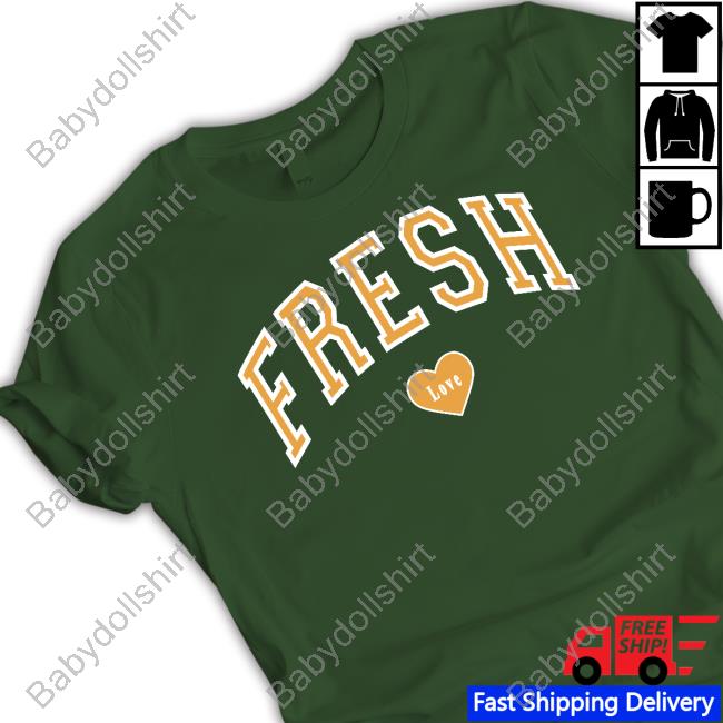 Official Fresh Love Clothing Fresh Love Varsity Green Sweatshirt