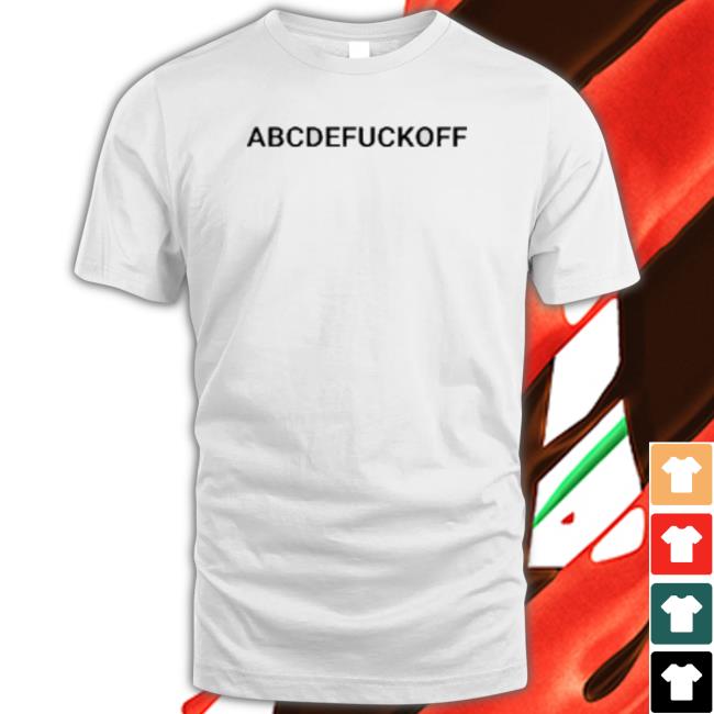 Abcdefuckoff White Crewneck Sweatshirt