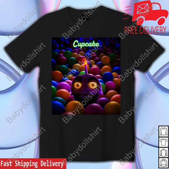 Ball Pit Cupcake FNAF Long Sleeve T Shirt