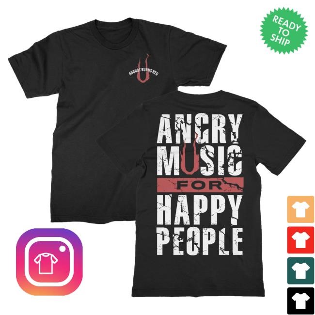 Angry Music Shirt August Burns Red Official Merch