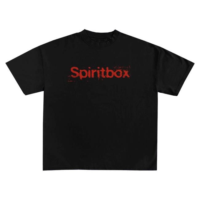 Spiritbox Merch | Static Black Pullover Shirt | Spiritbox Clothing Shop
