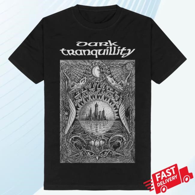 Official Dark Tranquillity Nightfall Tee Red