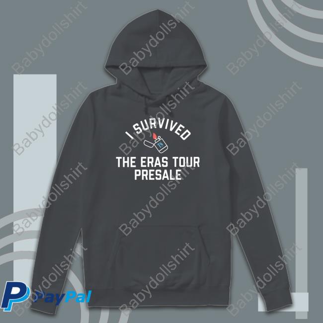 I Survived The Eras Tour Presale Tee Pittsburgh Clothing Company Merch