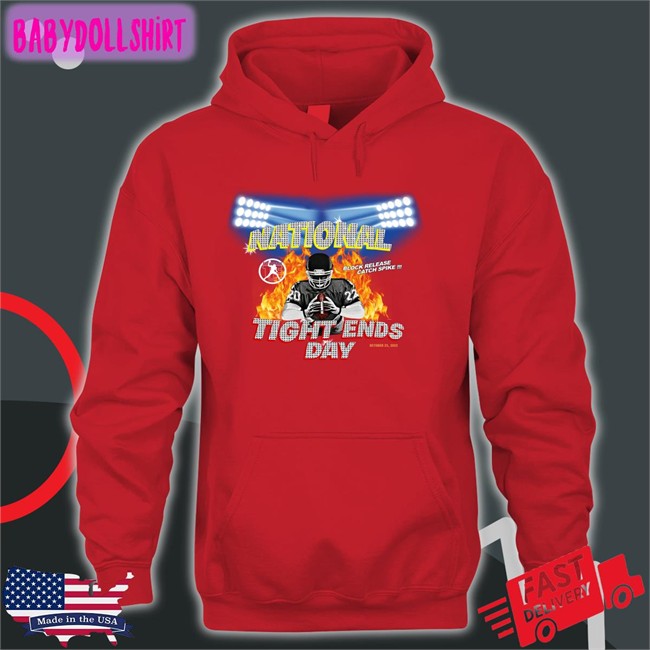 National Tight Ends Day 2022 Block Release Catch Spike T Shirt
