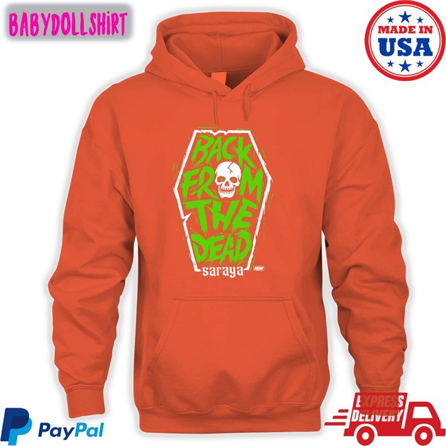 Aew Merch Saraya Back From The Dead Crewneck Sweatshirt Back From The Dead Saraya Shirt