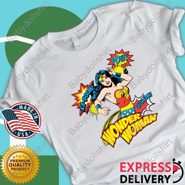 Spread Shirt Merch Official Dc Comics Retro Wonder Woman Shirt