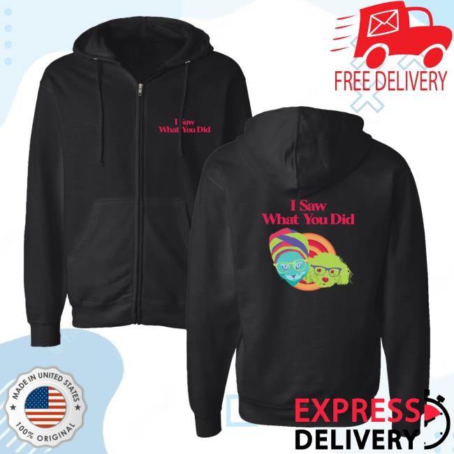 Official My Favorite Murder Merch Exactly Right Store I Saw What You Did: Pets Logo Zip-Front Sweatshirts