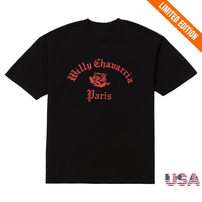 Official Willy Chavarria WC PARIS Hoody
