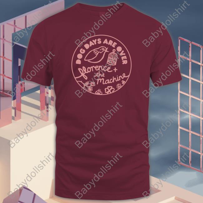 Official Florence And The Machine Merch Dog Days Are Over T Shirts