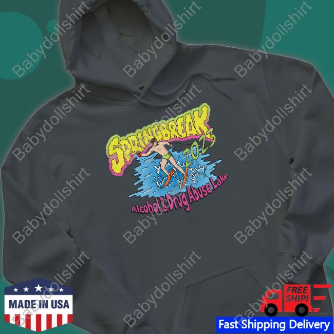 Shitheadsteve Merch Spring Break 2023 Alcohol And Drug Abuse Lake Shirt