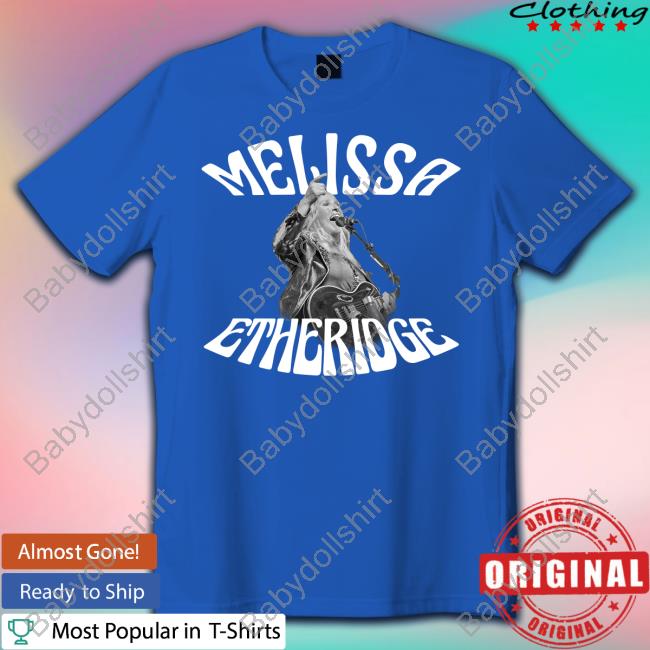Official Melissa Etheridge Store Me Guitar Photo Mustard Funny Shirt