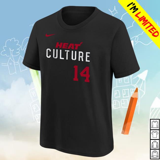 Heat Culture 14 Shirt New Miami HEAT Official Shop Merch