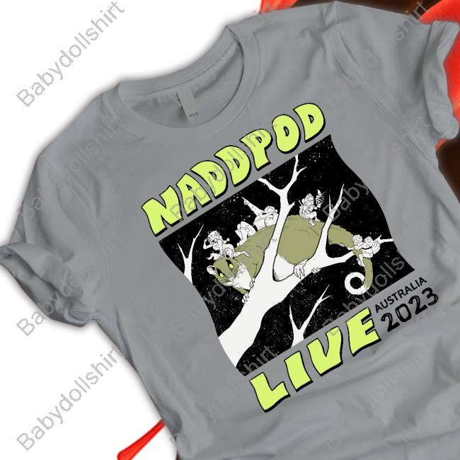 Naddpod Live Australia 2023 T-Shirt Not Another D&D Podcast