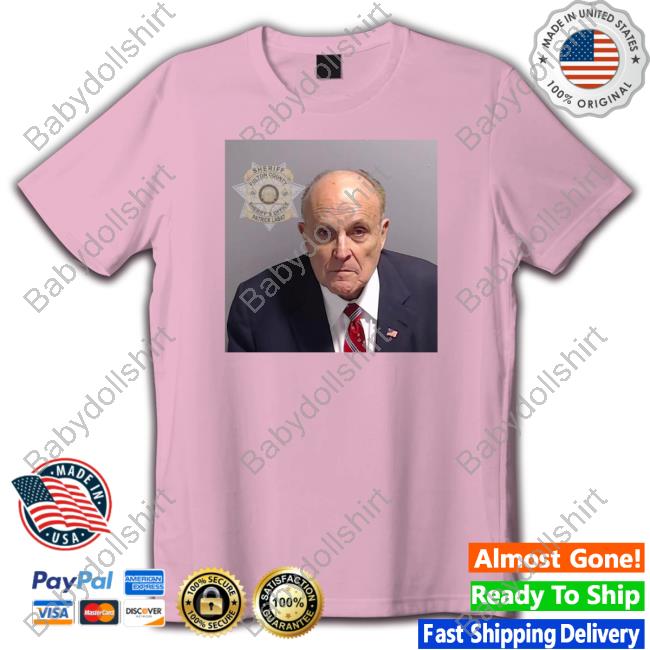 Rudy Giuliani Mugshot T Shirt