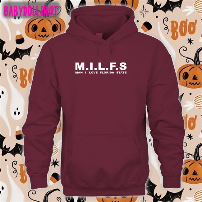 Milfs Man I Love Florida State Tee Nolefan2u Red Nolefan2u Milfs Man I Love Florida State T Shirt