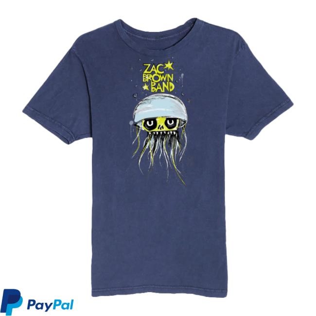 Zac Brown Band Jelly Vintage Shirt Zac Brown Band Merch