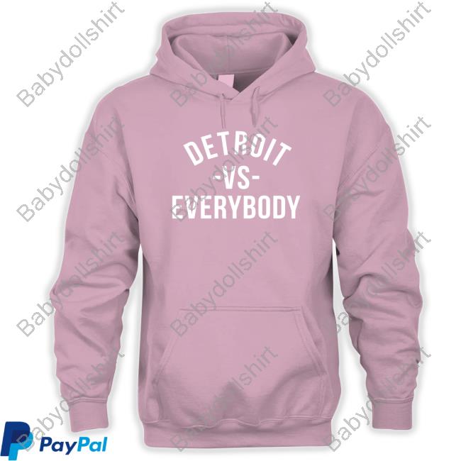 Official Vs Everybody Detroit Vs Everybody Tee Shirt