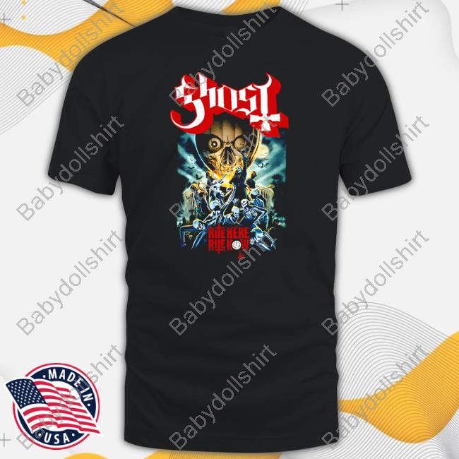 Official Shop Ghost Merch RHRN Poster Shirt New