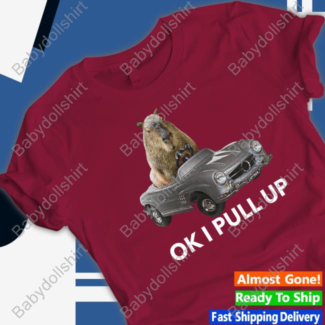 Capy Car Shirt Capybara Man Merch Capy Car Limited Edition T-Shirt Black