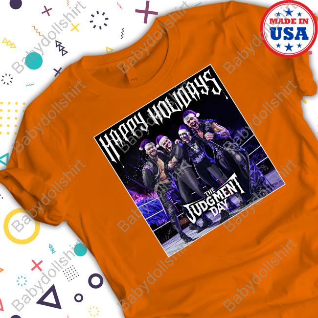 The Judgment Day Happy Holidays Tee