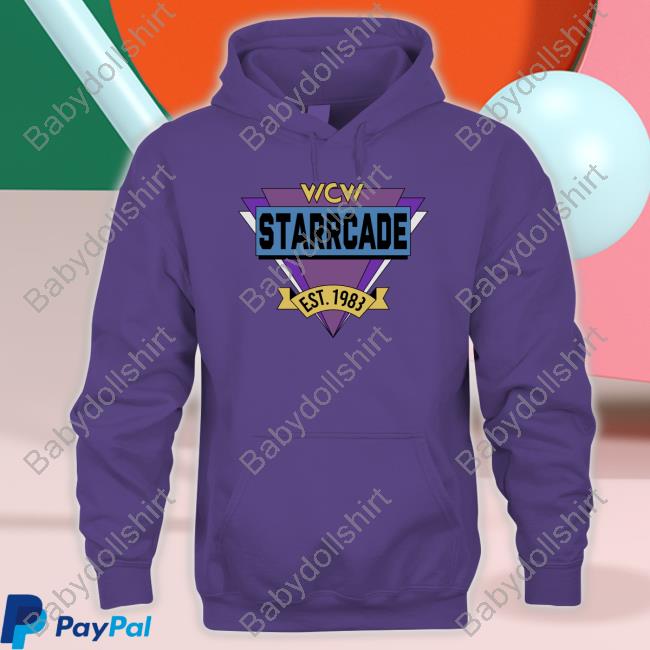 WCW Starrcade Limited Edition Purple Tee Shirt