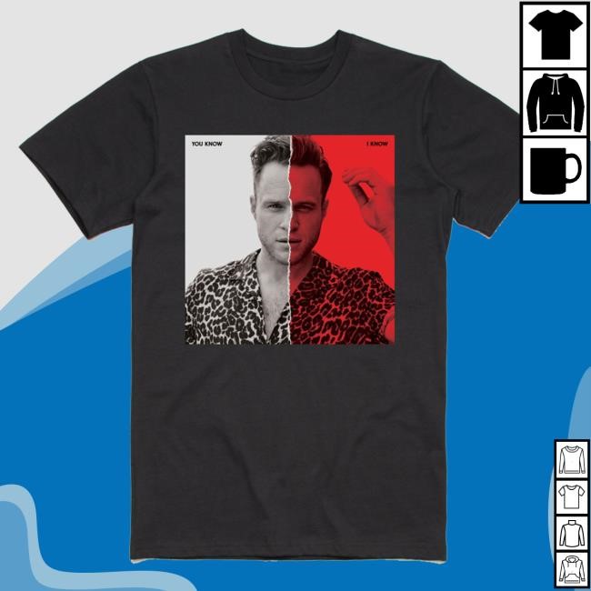 Admat Tear Portrait Pullover Shirt - Olly Murs | Official Merch