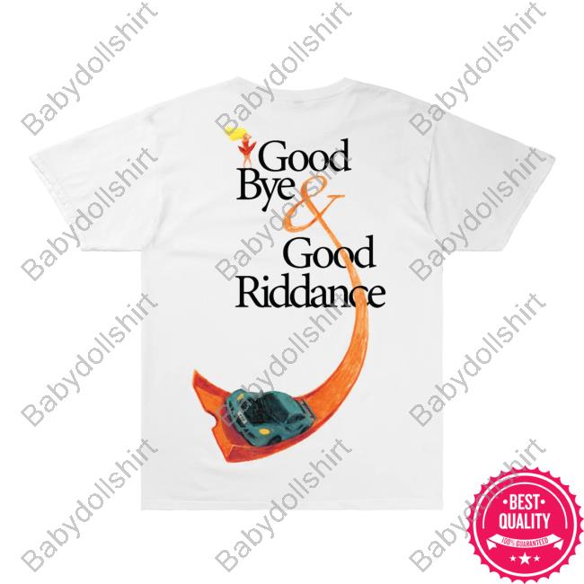 Official Juice Wrld 999Club Clothing Merch Store Shop Rear View Mirror Good Bye & Good Riddance Tee Shirt