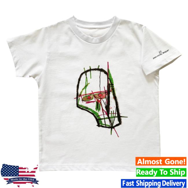 Official The Brant Foundation Rome Pays Off Jean-Michel Basquiat Skull Tee Shirt BrantFoundation