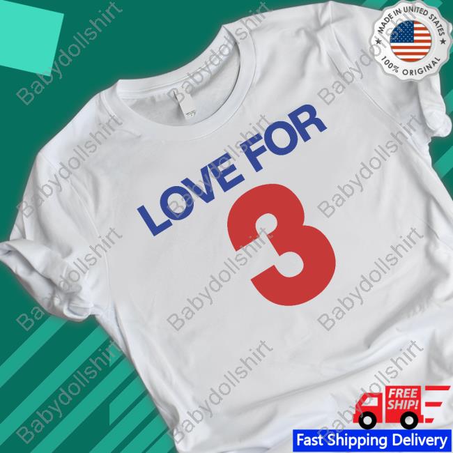 Love For 3 Shirt White