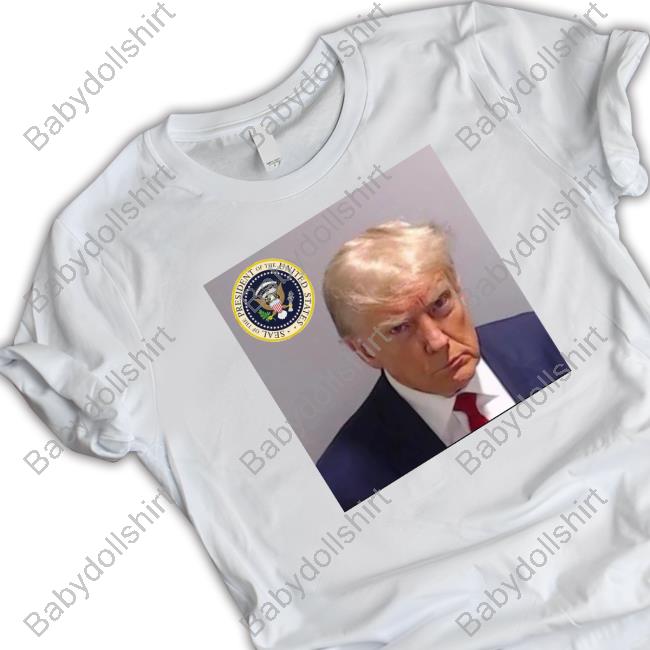Official Trump Mugshot Shirt Vernon Jones