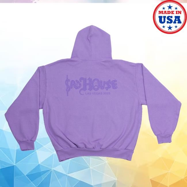 Official Sad Boyz Merch Sad Boyz Sad House Lavender Attractive Hoodie