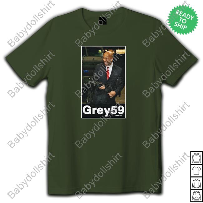 G59 Records Merchandise Mayor Grey59 T Shirt