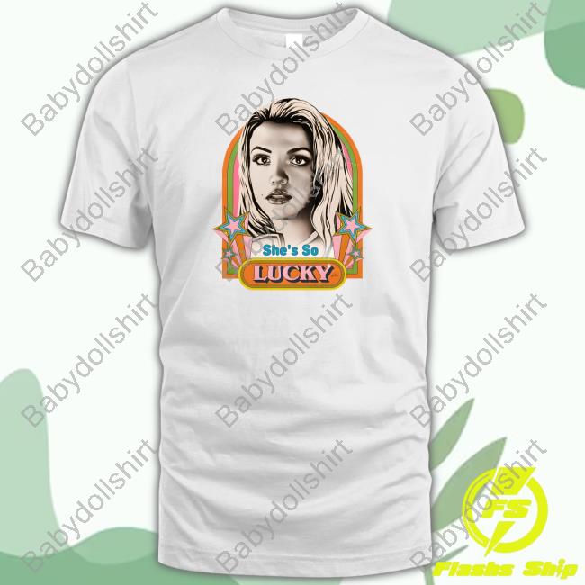 Britney She's So Lucky Tee Shirt