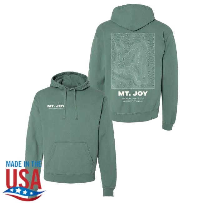 Official Mt Joy Merch Store Mt Joy Red Rocks 2024 Sweater Mt Joy Apparel Clothing Shop MtJoy